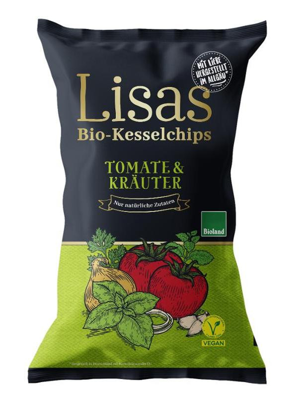 product photo for Lisa's Chips Tomato & herbs