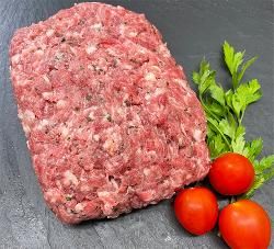 product photo for mixed minced meat spiced