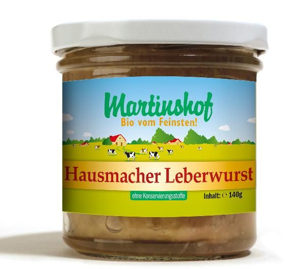 product photo for Liver sausage in the jar