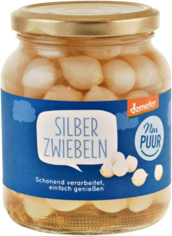 Produktfoto zu Silberzwiebeln süß sauer demet